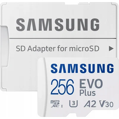 Samsung MicroSDXC 256GB + SD adaptér MB-MC256SA/EU